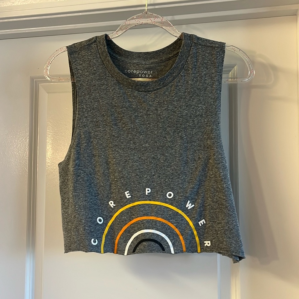 Corepower Yoga Cropped Tank Top